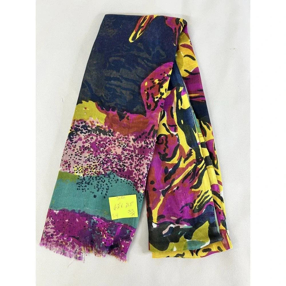 Unbranded Women's Scarf Wrap Multicolor 62